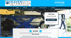 Desktop Screenshot of heavensentautomotivefranklintn.com